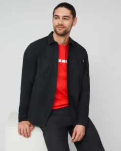 Alvra Plain Longsleeve Shirt Men