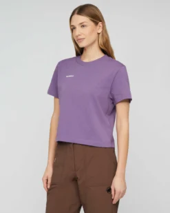 Mammut Base Cropped T-Shirt Women Mini Logo