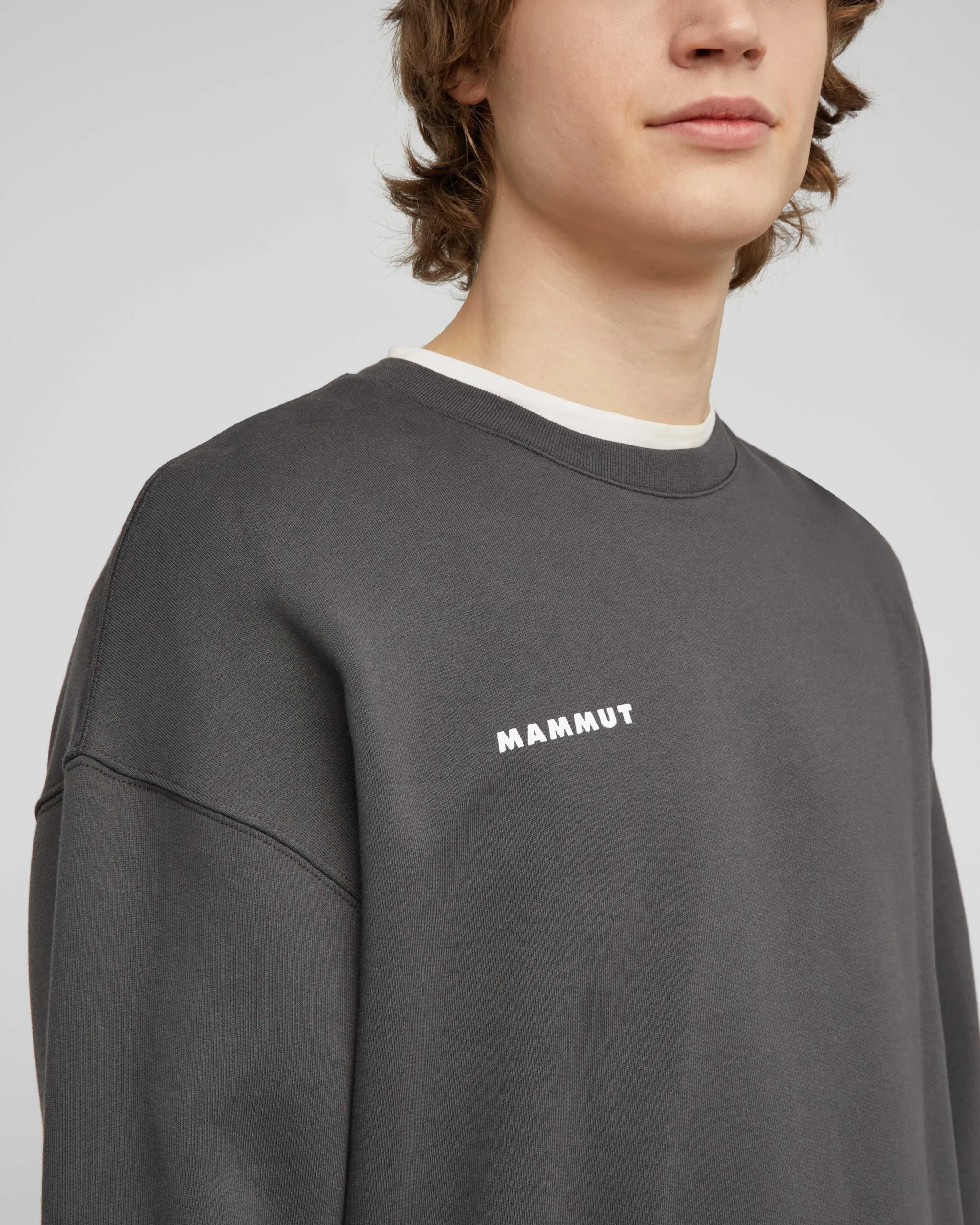 Mammut Base ML Crew Neck Men Mini Logo
