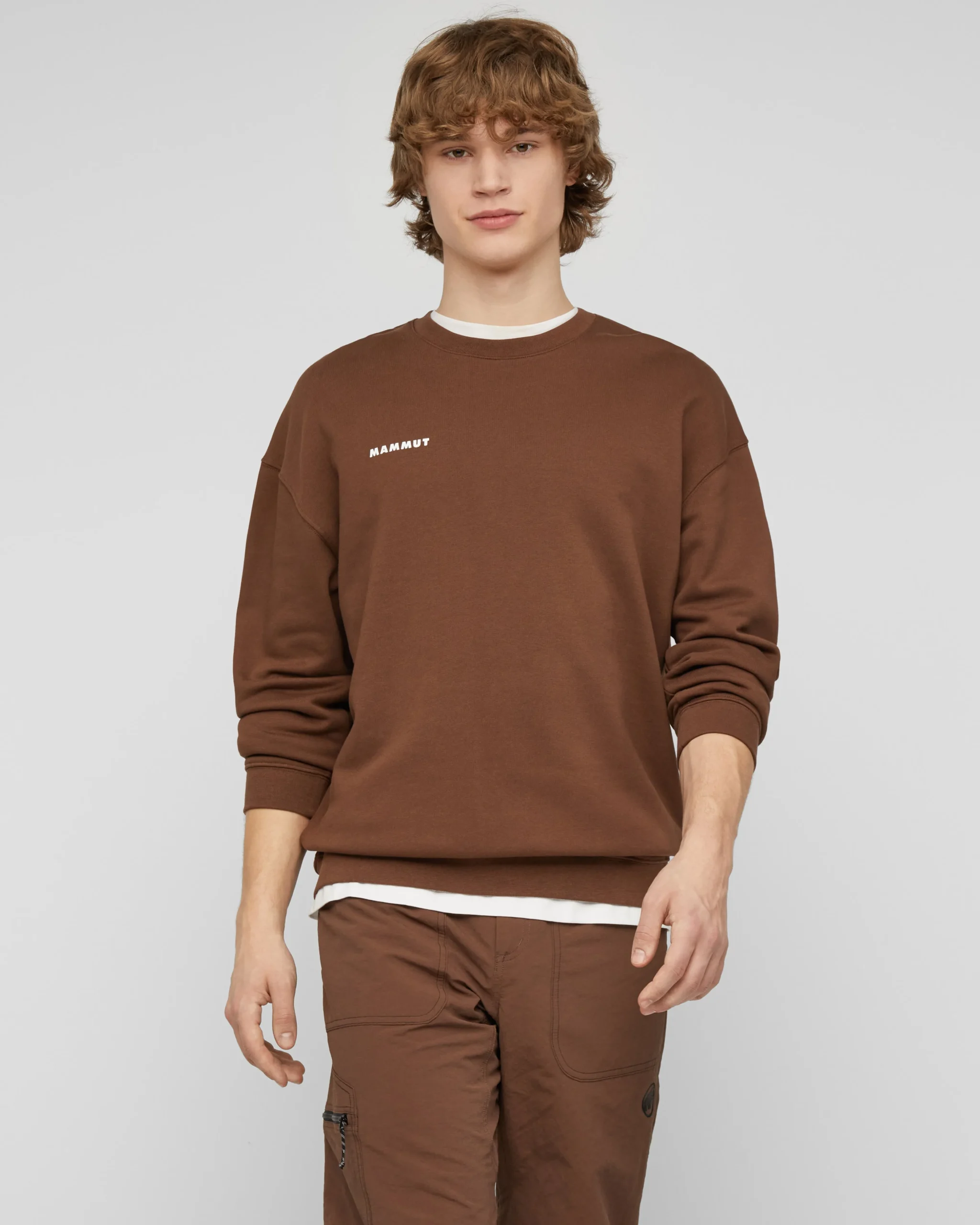 Mammut Base ML Crew Neck Men Mini Logo