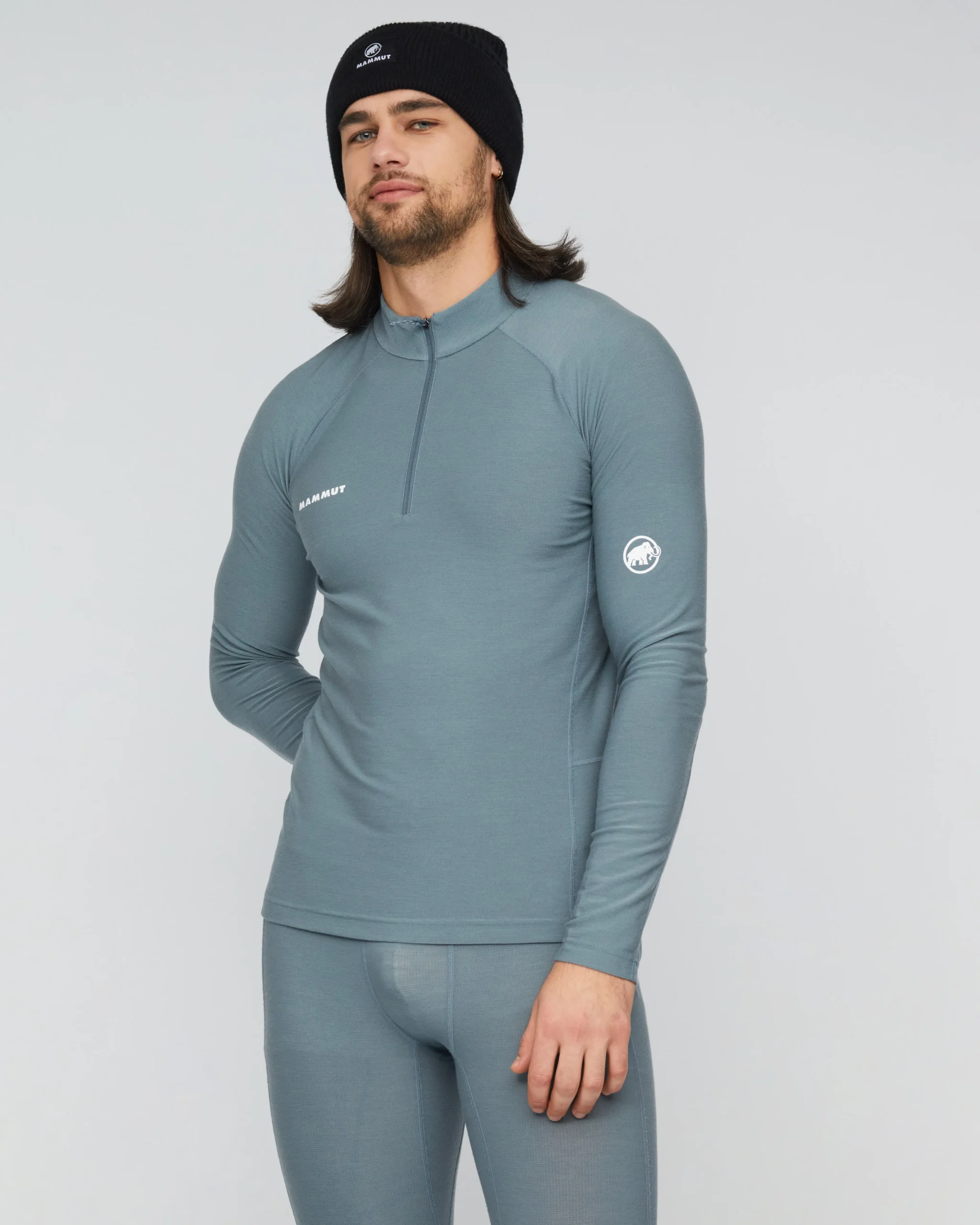 Tree Wool Thermal FL Half Zip Longsleeve Men