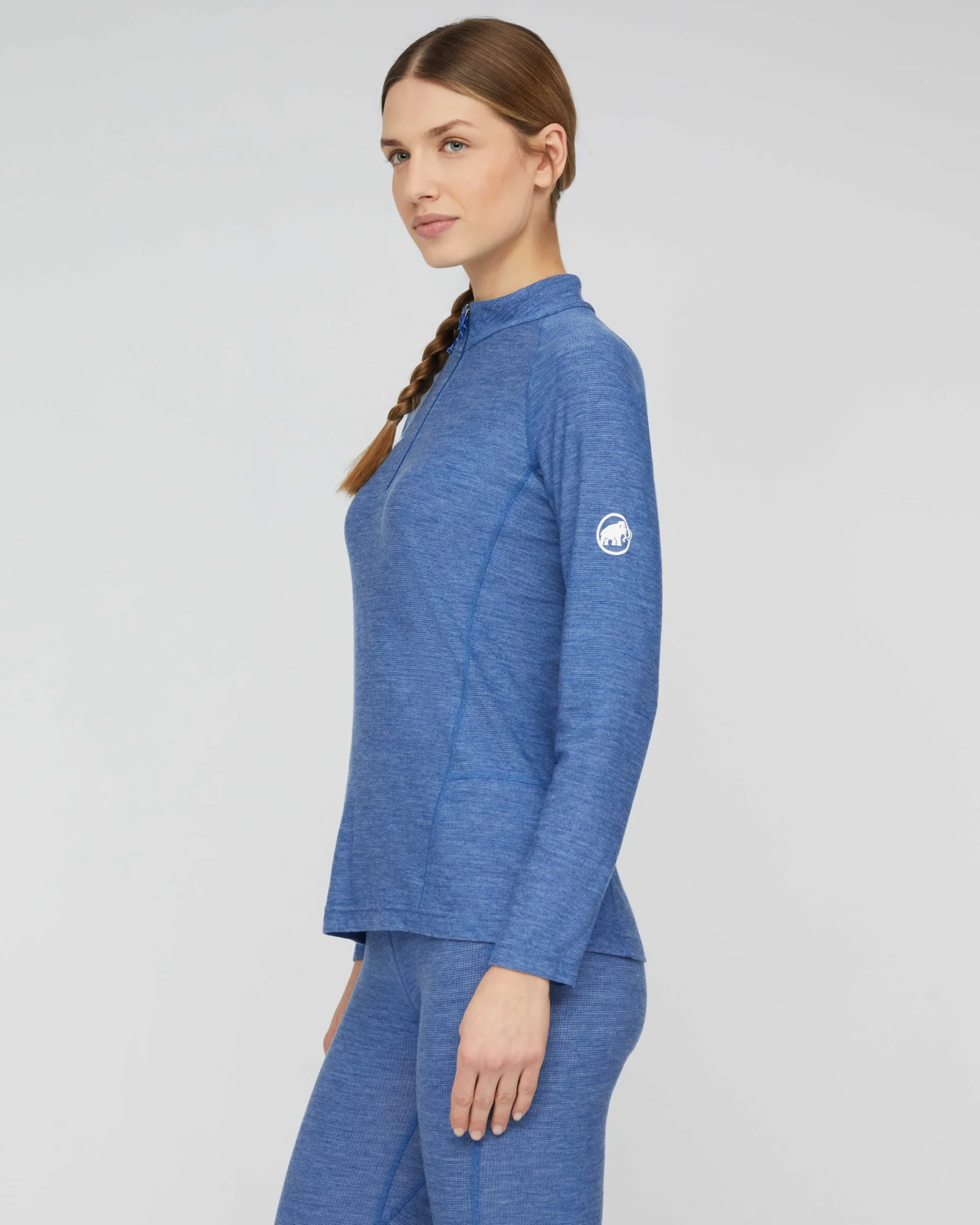Tree Wool Thermal FL Half Zip Longsleeve Women
