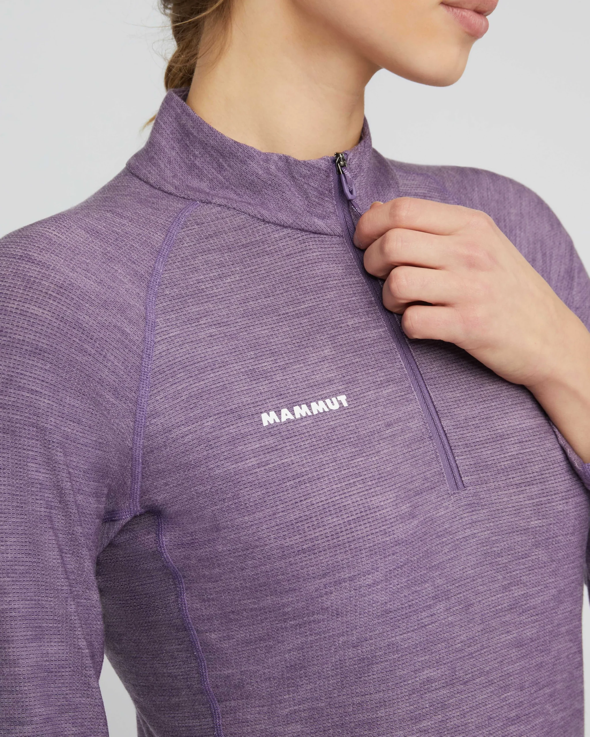 Tree Wool Thermal FL Half Zip Longsleeve Women