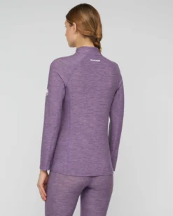 Tree Wool Thermal FL Half Zip Longsleeve Women