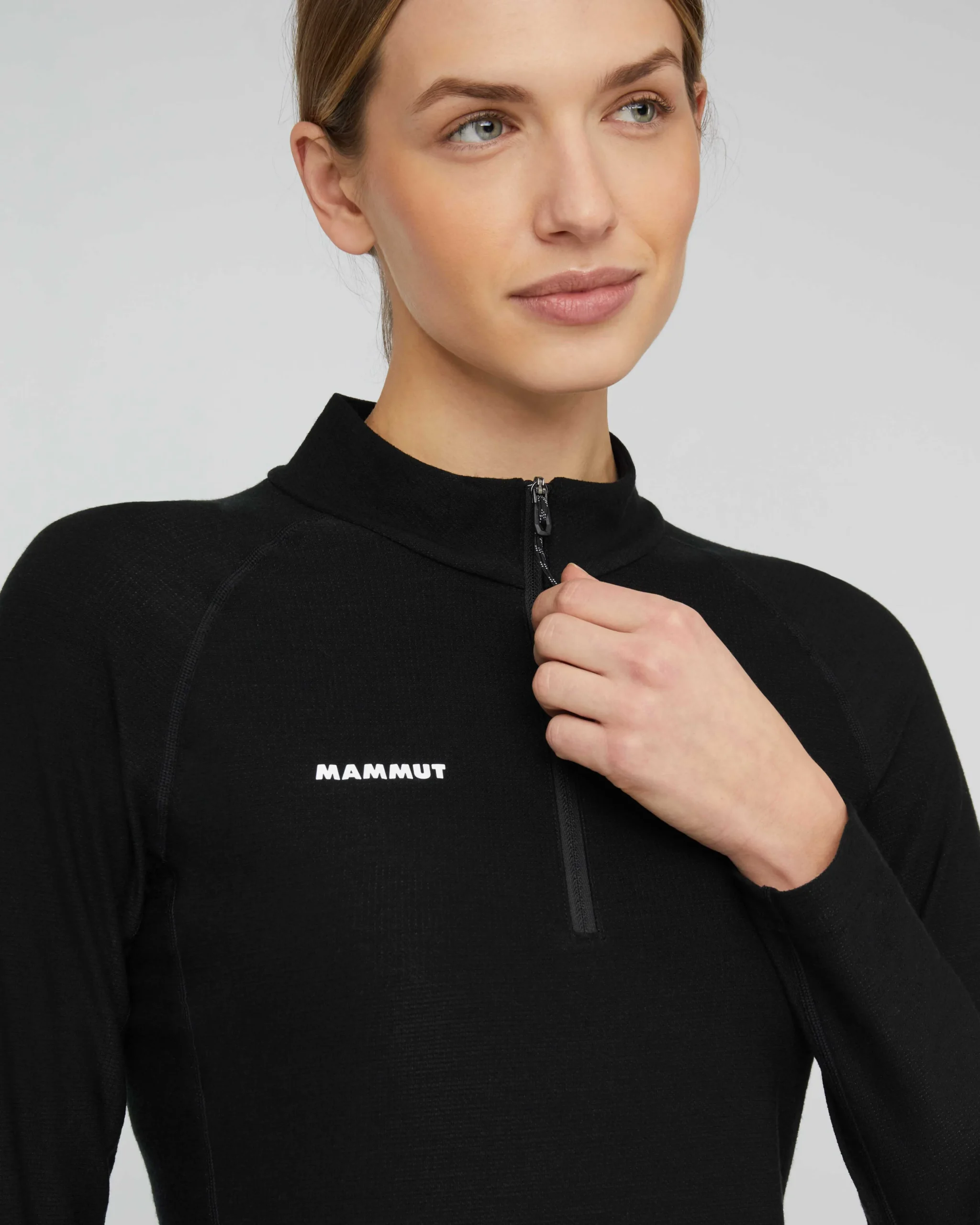 Tree Wool Thermal FL Half Zip Longsleeve Women