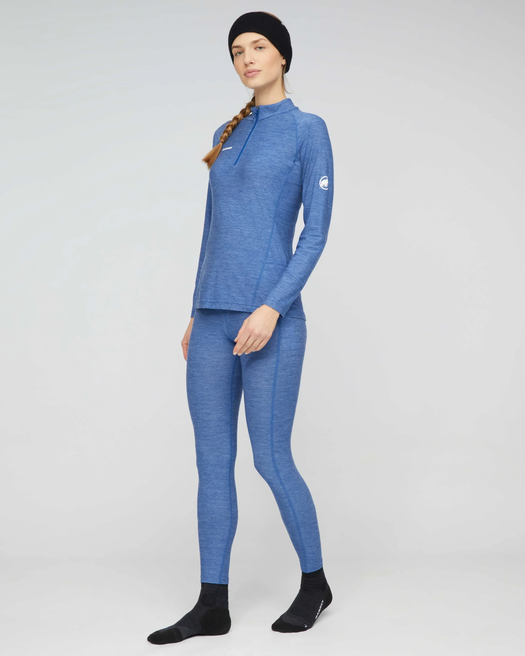 Tree Wool Thermal FL Half Zip Longsleeve Women