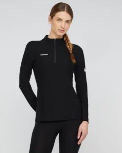 Tree Wool Thermal FL Half Zip Longsleeve Women