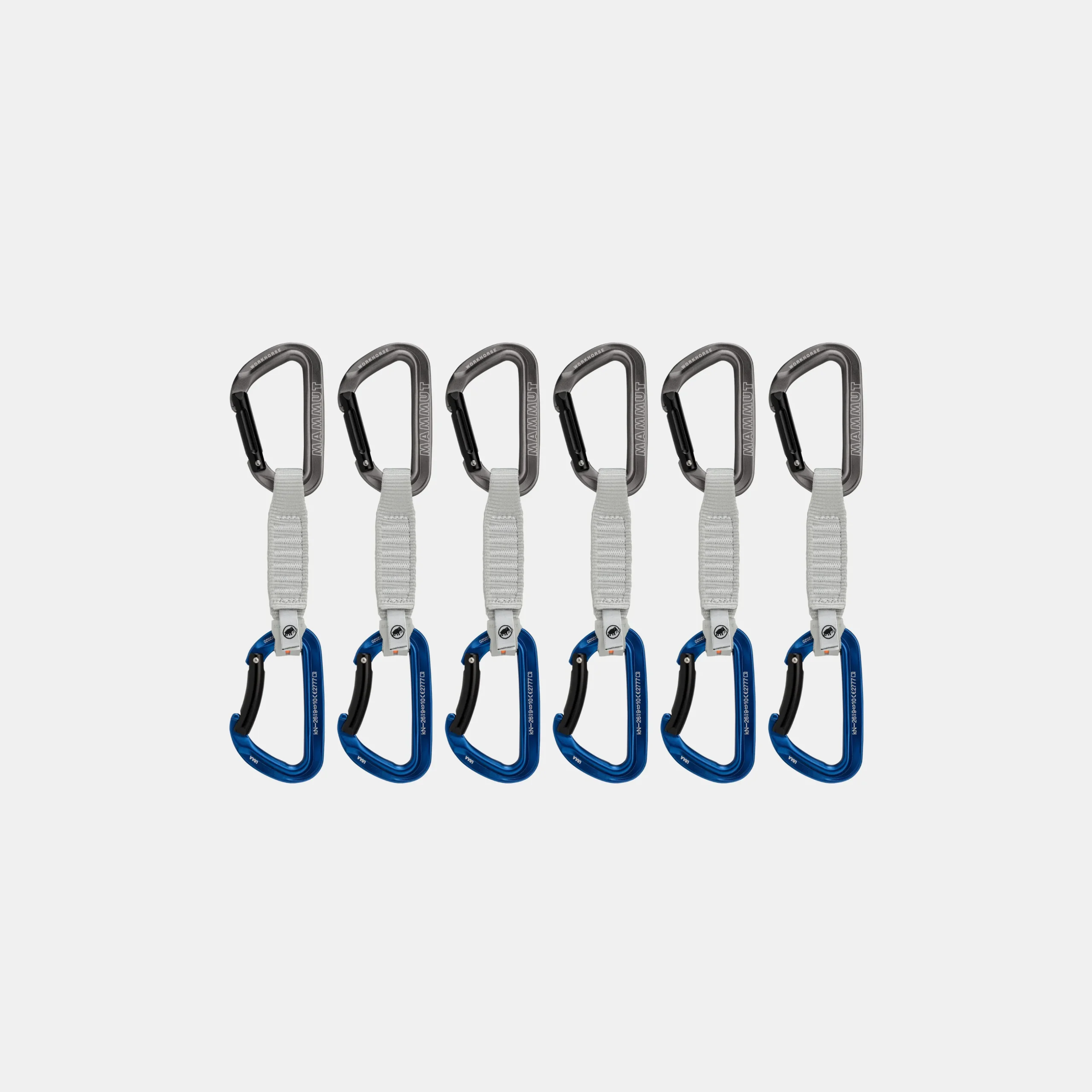 Workhorse Keylock 12 cm 6-Pack Quickdraws